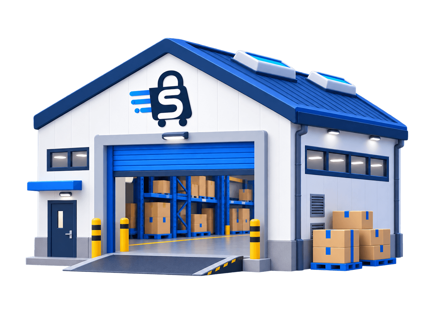 Nearby warehouse stock